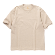 BATONER / バトナー | MERIYASU T-SHIRT HEAVY (PACK) (メンズ) - Heather Beige