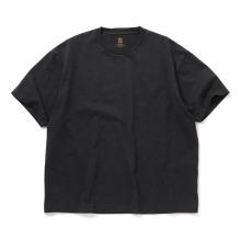 BATONER / バトナー | MERIYASU T-SHIRT HEAVY (PACK) (メンズ) - WIDE - Heather Black