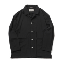 CURLY / カーリー | DRY COOL TRICOT SHIRT JACKET - Black