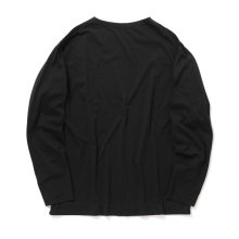 YOKE / ヨーク | 46G Suvin Cotton YOKE T-shirt Long Sleeves - Black