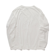 YOKE / ヨーク | 46G Suvin Cotton YOKE T-shirt Long Sleeves - White