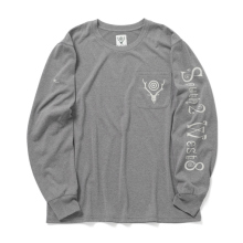South2 West8 / サウスツーウエストエイト | South2 West8 x Foxfire L/S Round Pocket Tee - SCORON - Grey