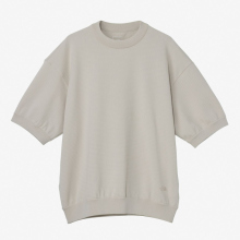 THE NORTH FACE / ザ ノース フェイス | S/S Ripple Knit Crew - FI フォッシルアイボリー