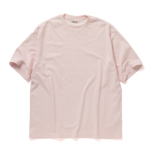 AURALEE / オーラリー | BRUSHED ORGANIC COTTON JERSEY TEE (メンズ) - Pale Pink