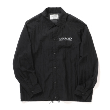 ....... RESEARCH | F.M. Coach Shirt - Black