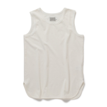 CURLY / カーリー | BASIC COTTON TANK TOP - White