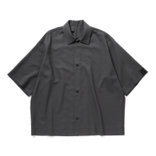 N.HOOLYWOOD / エヌハリウッド | 2261-SH53-004-peg HALF SLEEVE SHIRT - Charcoal