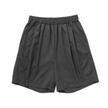 N.HOOLYWOOD / エヌハリウッド | 2261-CP50-004-peg 2TUCK EASY HALF PANTS - Charcoal