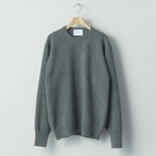 ssstein / シュタイン | EXTRA FINE WOOL KNIT CREW NECK LS - Grey