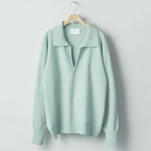 ssstein / シュタイン | EXTRA FINE WOOL KNIT SKIPPER - Sax