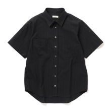 STEAF. / スティーフ | HORSE SHOER SHIRTS - Mid Night Black