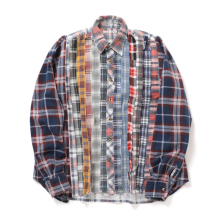 Needles / ニードルズ | Rebuild by Needles - Flannel Shirt ->Ribbon Shirt / Wide - Fサイズ_1