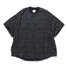 S.F.C Stripes For Creative / エスエフシー | SUPER BIG SIDE STRIPE TECH SS TEE - Navy