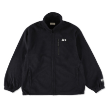 WIND AND SEA / ウィンダンシー | FLEECE ZIP-UP JACKET - Navy