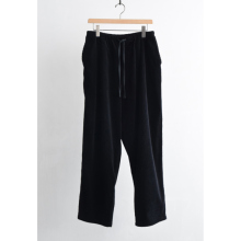 COMOLI / コモリ | コーデュロイ ドローストリングパンツ - Black