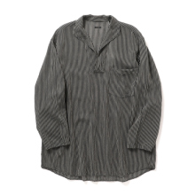 COMOLI / コモリ | ストライプ スキッパーシャツ - Stripe