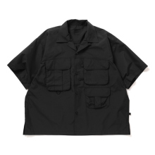 DAIWA PIER39 / ダイワピア39 | TECH MULTI TOOL POCKET SHIRT S/S SOLID - Black