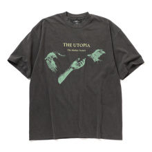 ESSAY / エッセイ | MTS-9_UTOPIA OVERSIZED GARMENT DYE T-SHIRT - Vintage Black
