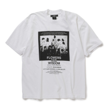 ESSAY / エッセイ | MTS-8_FLOWER OVERSIZED GARMENT DYE T-SHIRT - White