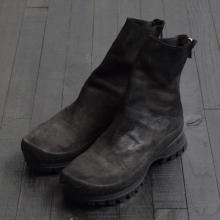 COMOLI / コモリ | GUIDI別注 VS バックジップ ブーツ - Black