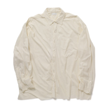 KANEMASA PHIL. / カネマサフィル | 46G Artisan Shirt - Ecru Dye