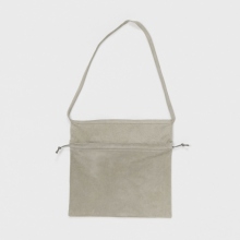 Hender Scheme / エンダースキーマ | red cross bag small - Lighit Gray