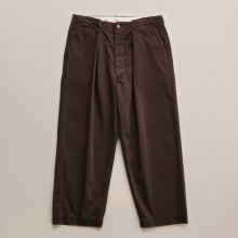 NICENESS / ナイスネス | 店頭にて完売_ALBARN / アルバーン ( エイジドエフェクトリサイズドチノトラウザー ) - Brown