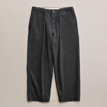 NICENESS / ナイスネス | 店頭にて完売_ALBARN / アルバーン ( エイジドエフェクトリサイズドチノトラウザー ) - Smoke Grey