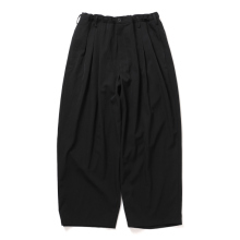 Yohji Yamamoto POUR HOMME / ヨウジ ヤマモト | WOOL GABARDINE 12TUCKS PANTS - Black