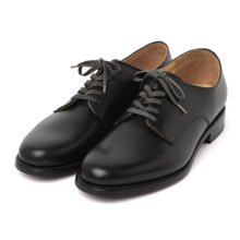 MOTO / モト | #2150 ITALIAN HORSE PLAIN TOE SHOES イタリアンホースプレーントゥシューズ - Black
