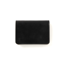forme / フォルメ | Short wallet / 表革 ILCEA#Black 内装革 DOUBLE#Brown