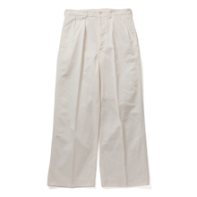 blurhmsROOTSTOCK / ブラームスルーツストック | Wide Chino Pants - Off