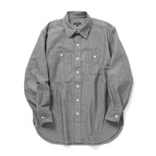 ENGINEERED GARMENTS / エンジニアドガーメンツ | Work Shirt - Cotton Chambray - Grey