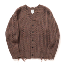 RhodolirioN / ロドリリオン | Aran Cardigan - Mocha