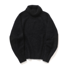 RhodolirioN / ロドリリオン | Turtle Neck Sweater - Chenille Yarn - Black