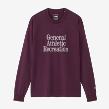 THE NORTH FACE / ザ ノース フェイス | GAR Typographic L/S Tee - PU ポテントパープル