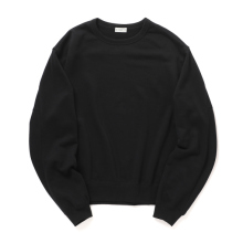 YOKE / ヨーク | Supima Cotton Sweat Shirt - Black