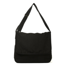 COMOLI / コモリ | ヘンプダック ショルダーバッグ - Black