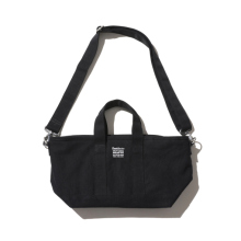 FreshService / フレッシュサービス | UTILITY CANVAS SHOULDER TOTE - Black