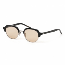 kearny / カーニー | uhuy - Black × Silver / lens Brown