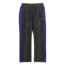 Needles / ニードルズ | Narrow Track Pant - C/PE Velour - Charcoal