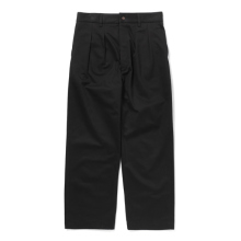 FUJITO / フジト | 2 Tuck Trousers - Black