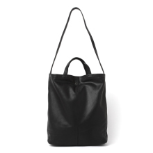 Morphee / モルフェ | HANDLE SHOUDER BAG - Black