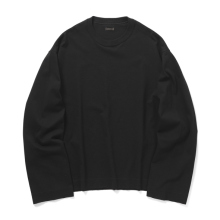 Antwort / アントワート | CUT OFF LS TEE - Black