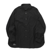 FreshService / フレッシュサービス | DRY OXFORD CORPORATE L/S B.D SHIRT - Black