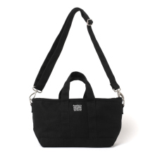 FreshService / フレッシュサービス | UTILITY CANVAS SHOULDER TOTE - Black