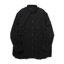 Dulcamara / ドゥルカマラ | コットンビエラヨークスリーブシャツ - Black