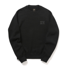 Scye / サイ | Fleece Back Jersey Sweat Shirt - 19/クロ