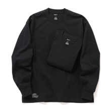 FreshService / フレッシュサービス | 2-PACK CORPORATE L/S TEE - Black