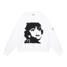 C.E / シーイー | PORTRAY CREW NECK - White